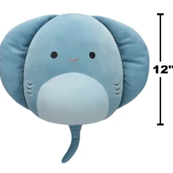 Squishmallows 12 Inch Series 20 Akilah Muted Blue PolkaDot Stingray Best