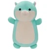 Squishmallows Hugmees 10 Inch Plush Hobart The Teal Hamster Flash Sale