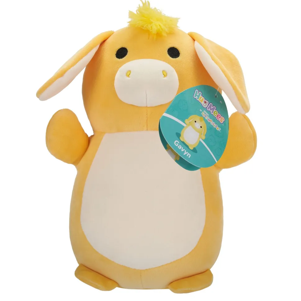 Squishmallows Hugmees 10 Inch Plush Gavyn Yellow Donkey Shop