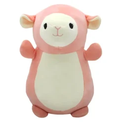 Squishmallows Hugmees Squad 14 Inch Plush Elsa The Pink Lamb Cheap