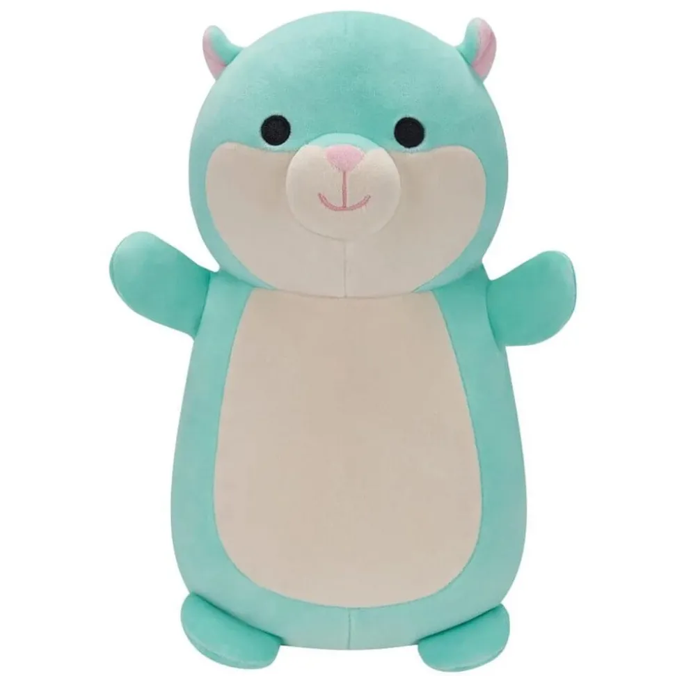 Squishmallows Hugmees Squad 14 Inch Plush Hobart The Teal Hamster Flash Sale