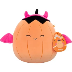 Squishmallows Season Halloween 7.5 Inch Plush Margie Pastel Orange Pumpkin New