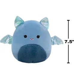 Squishmallows Season Halloween 7.5 Inch Plush Este Blue Bat Flash Sale