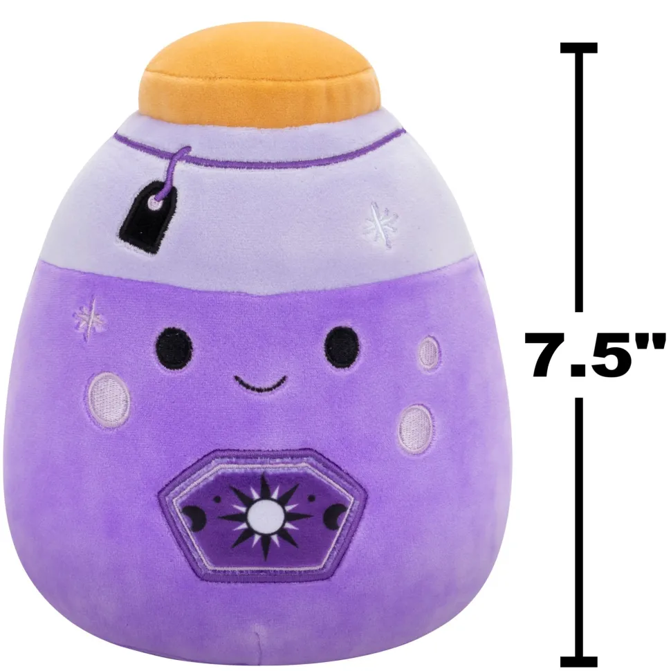 Squishmallows Season Halloween 7.5 Inch Plush Kensington Neon Purple Potion Online