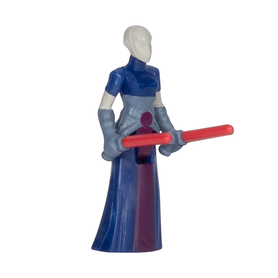 Star Wars 3 Inch Vehicle & Figure Micro Galaxy Squadron 0011 Asajj Ventress's Ginivex Starfighter Clearance