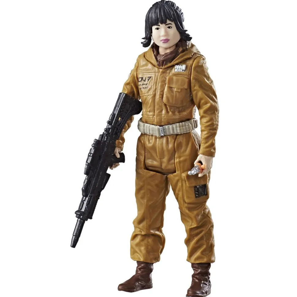 Star Wars E8 3.75 Inch(9cm) Teal Figure Collection Resistance Tech Rose Fashion