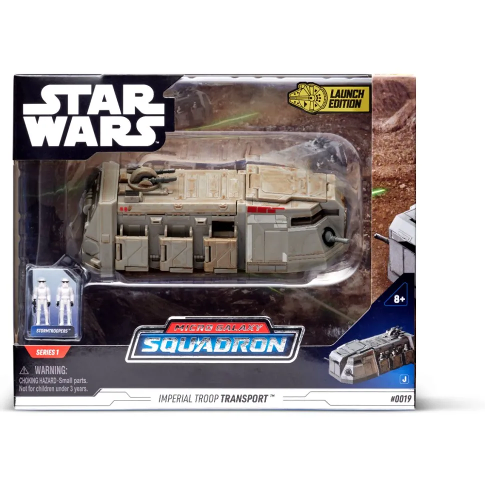 Star Wars Micro Galaxy Squadron 6 Inch Vehicle & Figure 0019 Imperial Troop Transport Shop