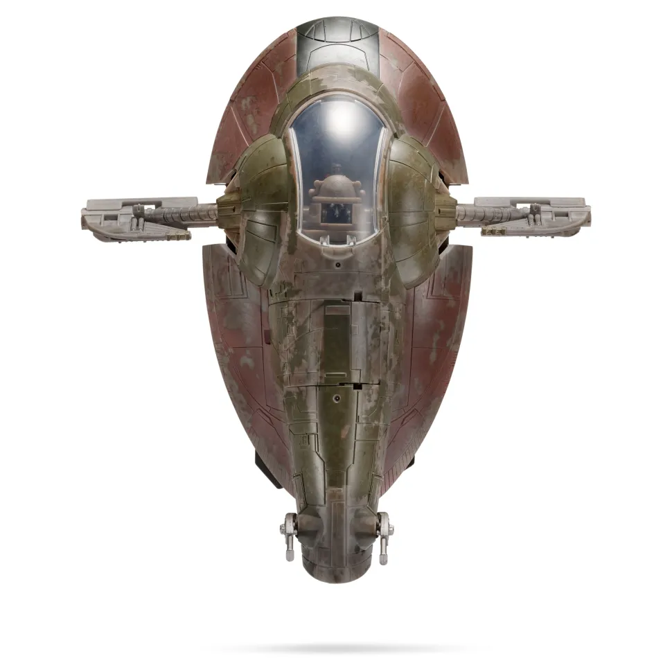 Star Wars Micro Galaxy Squadron 8 Inch Deluxe Vehicle & Figure 0021 Boba Fett's Starship Fashion