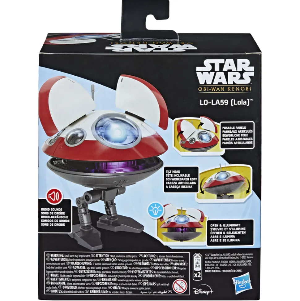 Star Wars Obi-Wan Kenobi Lo-La59 (Lola) Interactive Electronic Figure Cheap