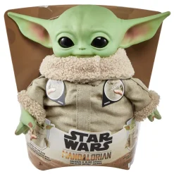 Star Wars The Mandalorian Squeeze & Blink Grogu Plush New