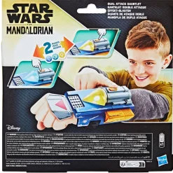 Star Wars The Mandalorian Dual Attack Gauntlet New