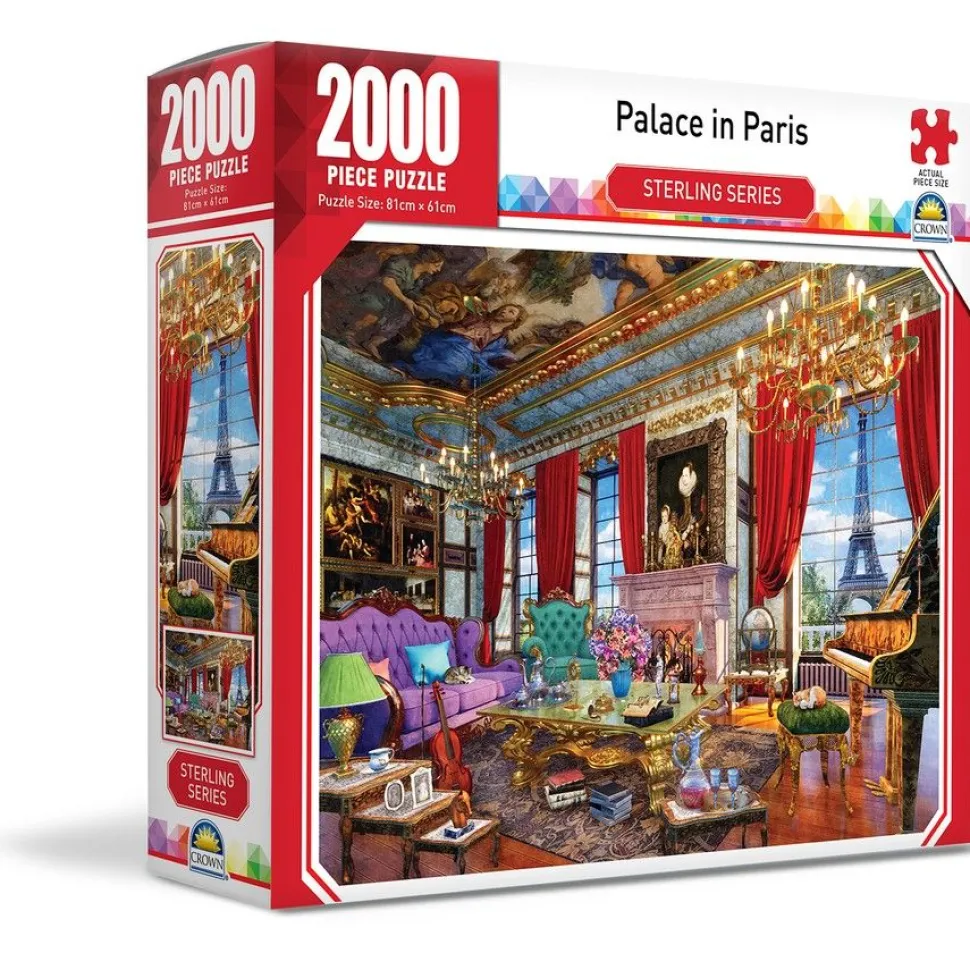 MJM Australia Sterling Series - Palace In Paris 2000 Piece Puzzle Outlet