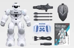 Toyworld NZ Subotech Remote Control Guardian Police Robot With Weapon Outlet