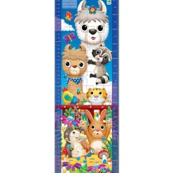 Toyworld NZ The Learning Journey 50 Piece Long & Tall Puzzle Animal Friends Growth Chart Clearance