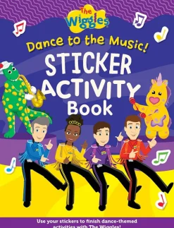 The Wiggles Dance To The Music Sticker Activity Book New