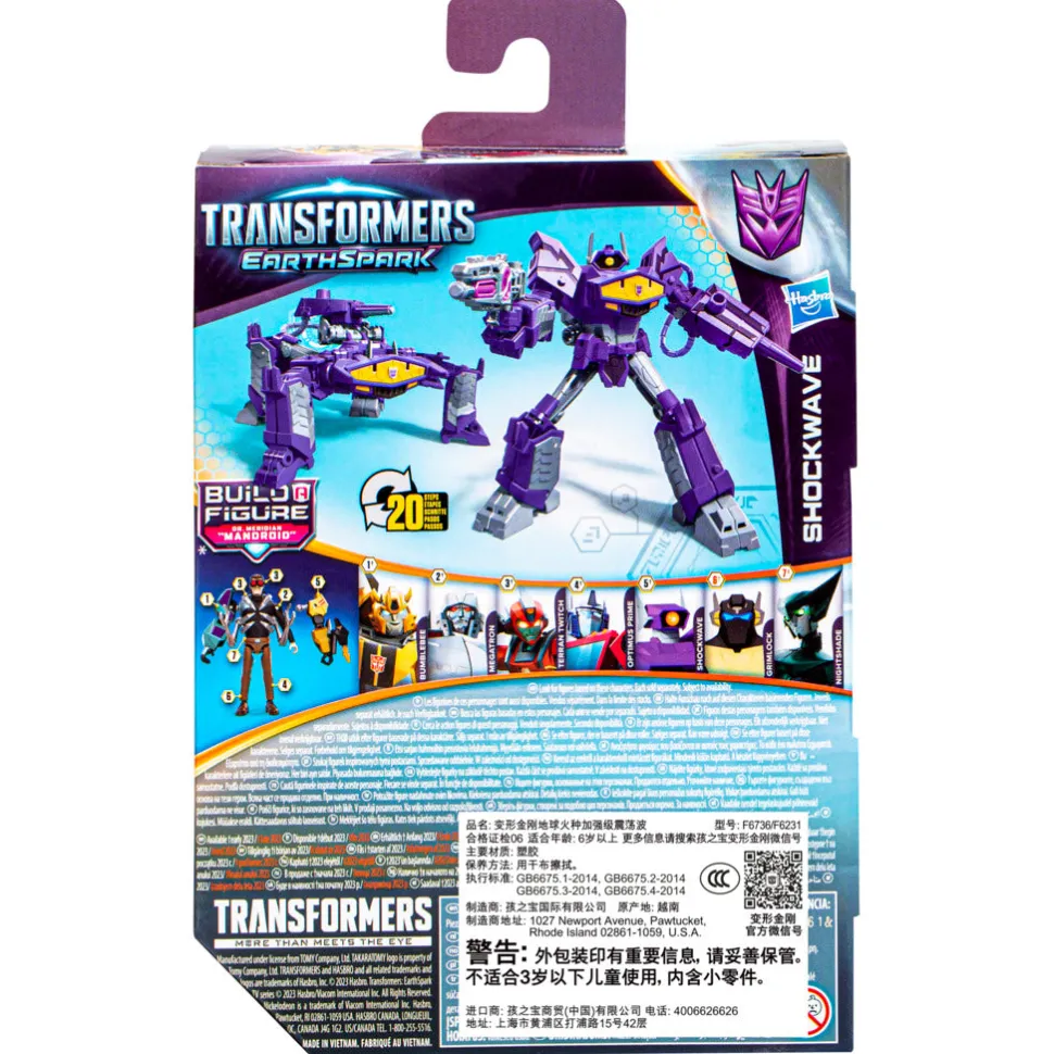 Transformers Earthspark Deluxe Class - Shockwave Cheap