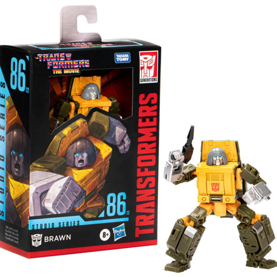 Transformers Generations Studio Series Brawn Deluxe Action Figure Clearance