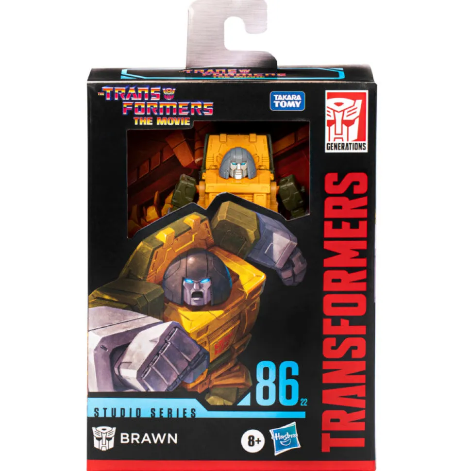 Transformers Generations Studio Series Brawn Deluxe Action Figure Clearance