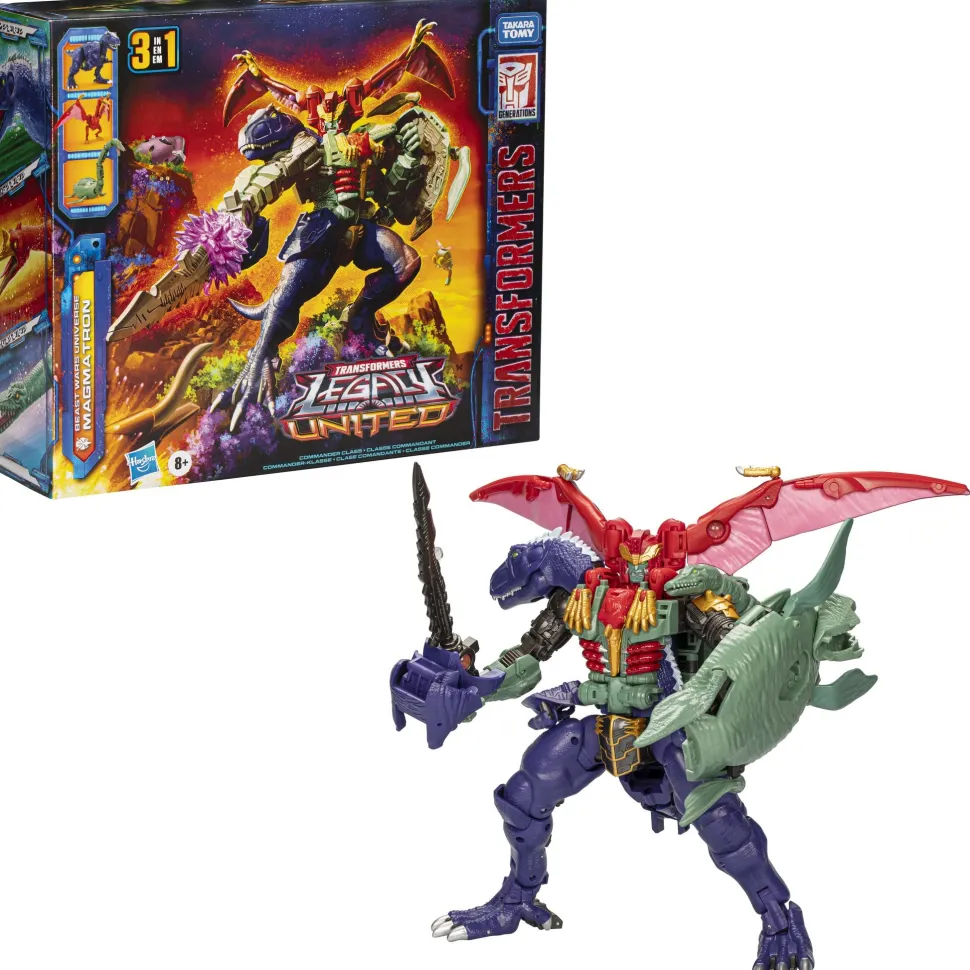 Transformers Legacy United Commander Class Beast Wars Universe Magmatron Hot