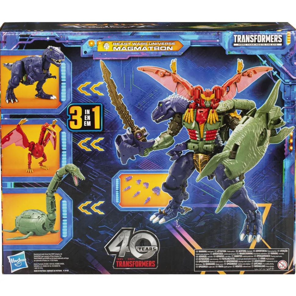 Transformers Legacy United Commander Class Beast Wars Universe Magmatron Hot