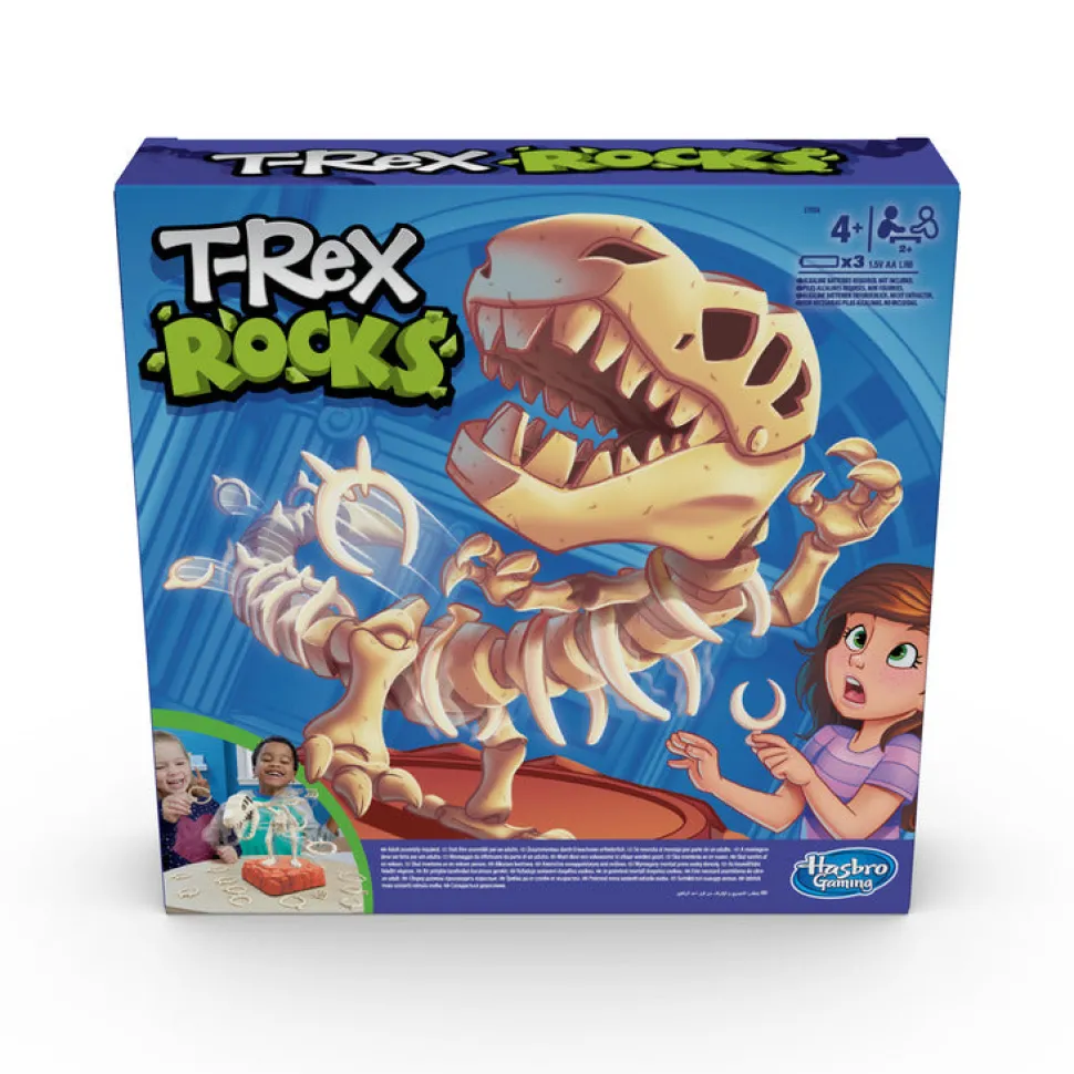 Hasbro Gaming T-Rex Rocks Game Outlet