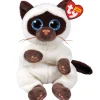 Ty Beanies Ty Beanie Bellies Regular - Miso Siamese Cat Clearance