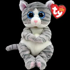 Ty Beanies Ty Beanie Bellies Regular - Mitzi Grey Tabby Cat Best Sale