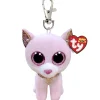 Ty Beanies Ty Beanie Boo Clip - Fiona Pink Cat Cheap