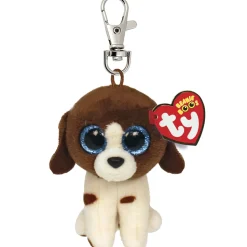 Ty Beanies Ty Beanie Boo Clip - Muddles Brown & White Dog Discount