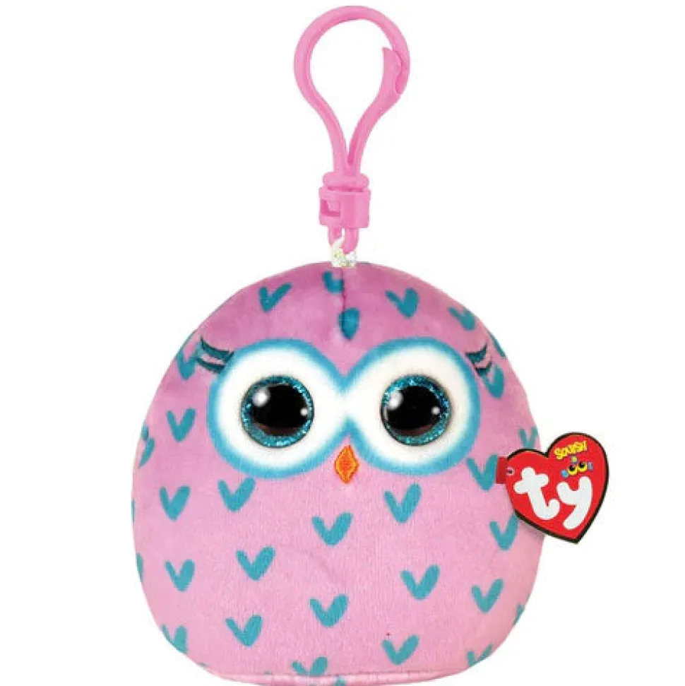 Ty Beanies Ty Beanie Boos Squish A Boo Clip Winks Owl Fashion