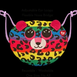 Ty Beanies Ty Face Mask Dotty The Multicoloured Leopard Online