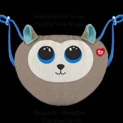 Ty Beanies Ty Face Mask Slush The Husky New
