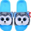 Ty Beanies Ty Fashion Pool Slides M1-3 Slush The Dog Hot