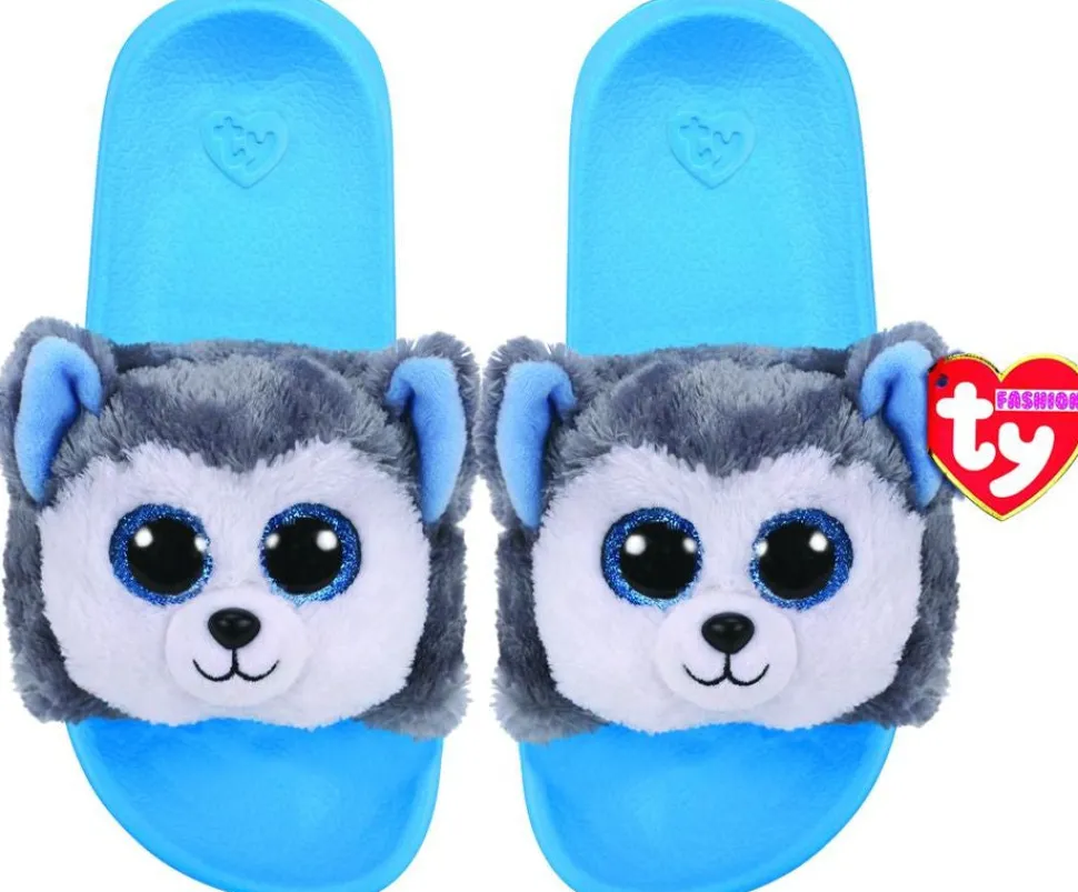 Ty Beanies Ty Fashion Pool Slides M1-3 Slush The Dog Hot