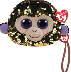 Ty Beanies Ty Fashion Sequin Wristlets Coconut The Monkey New