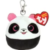 Ty Beanies Ty Squishy Beanies Clip - Bamboo Black And White Panda Cheap