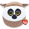 Ty Beanies Ty Squishy Beanies 25cm - Linus Brown And White Lemur Cheap