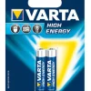 Varta High Energy Alkaline AAA Battery 2 Pack Hot