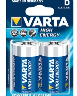 Varta High Energy D Size Alkaline Battery 2 Pack Sale