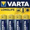 Varta Longlife AA Alkaline Battery 4 Pack Discount