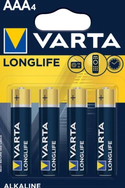 Varta Longlife AAA Battery 4 Pack Store