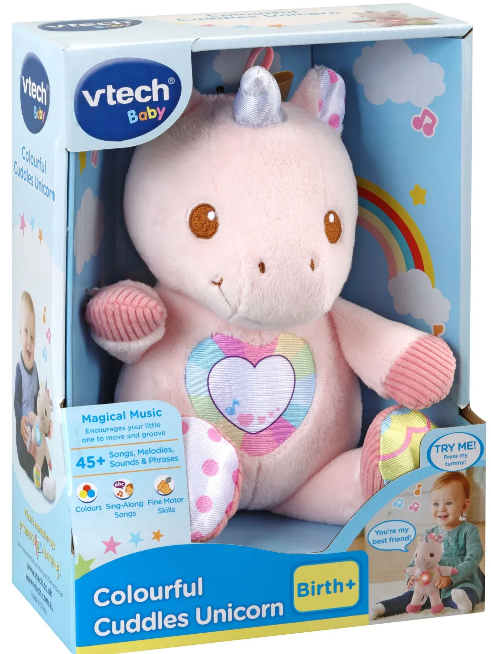 VTech Baby Colourful Cuddles Unicorn Discount