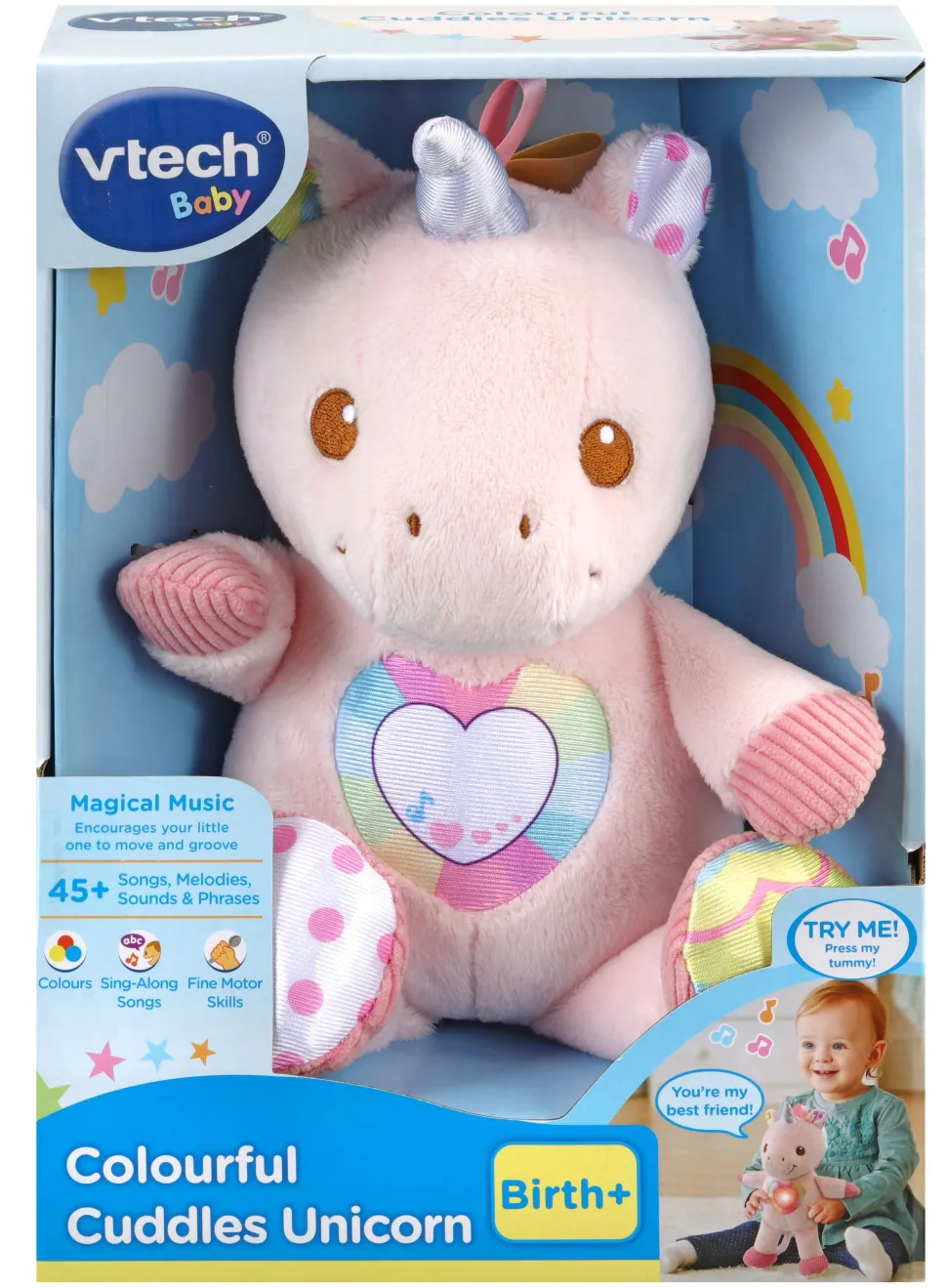 VTech Baby Colourful Cuddles Unicorn Discount
