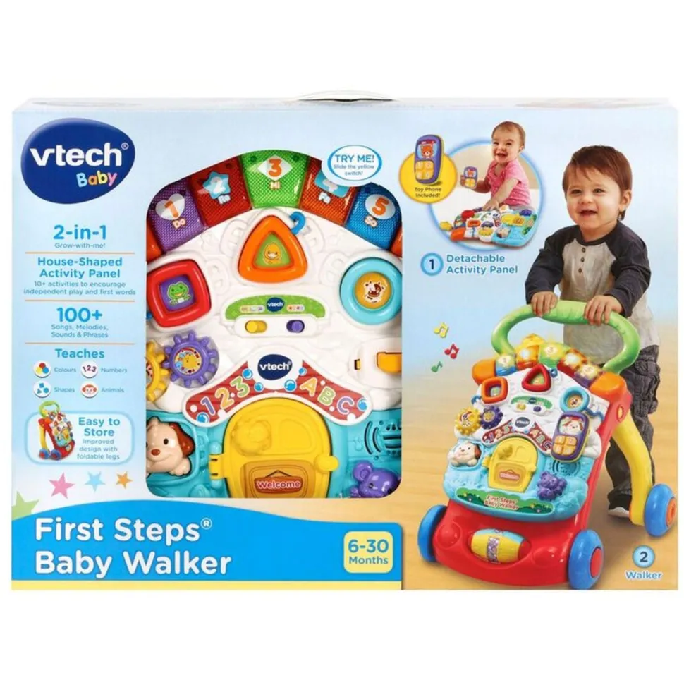 VTech First Steps Baby Walker Yellow Hot