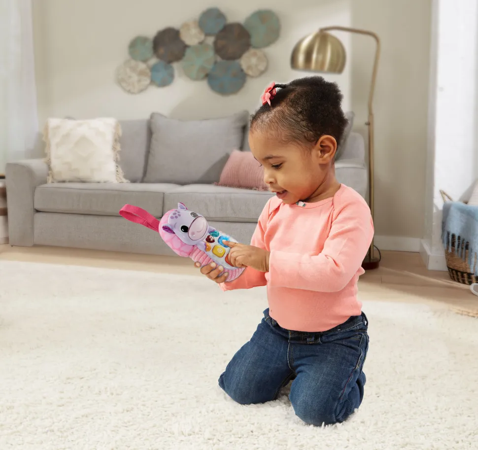 VTech Hello Hippo Phone - Pink Online