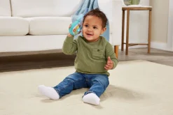 VTech Hello Hippo Phone - Blue Fashion
