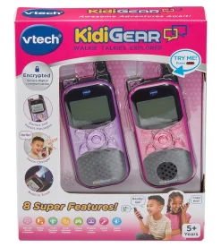 VTech Kidigear Walkie Talkies Purple/Pink Flash Sale