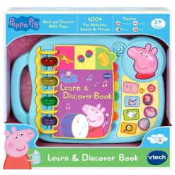 VTech Peppa Pig Learn & Discovery Book Cheap