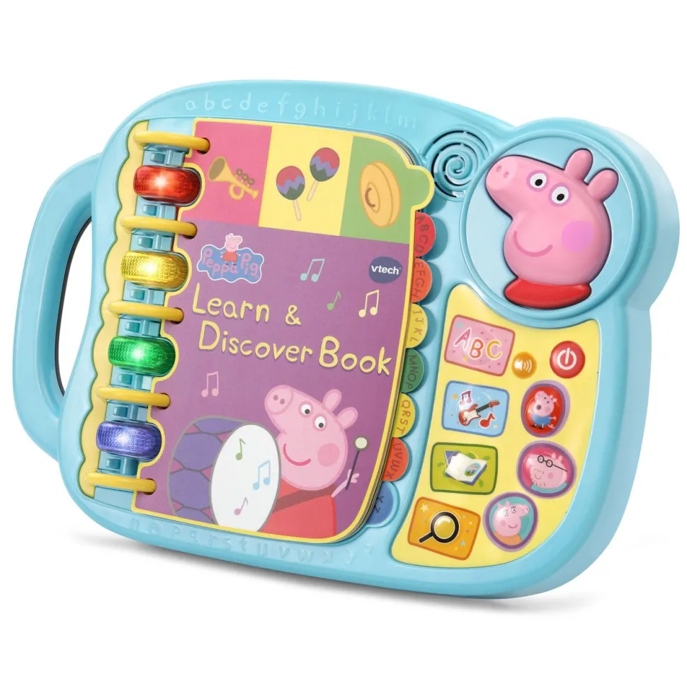 VTech Peppa Pig Learn & Discovery Book Cheap