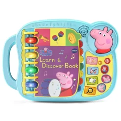 VTech Peppa Pig Learn & Discovery Book Cheap